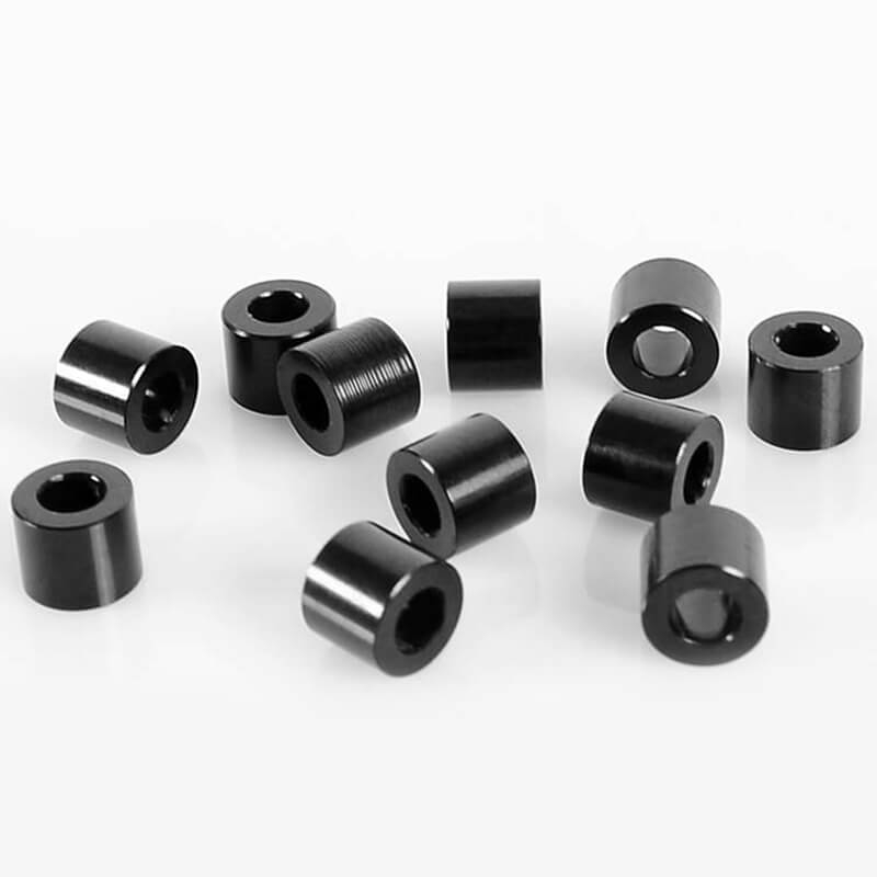 image RC4WD 5MM BLACK SPACER WITH M3 HOLE (10) - Image 1