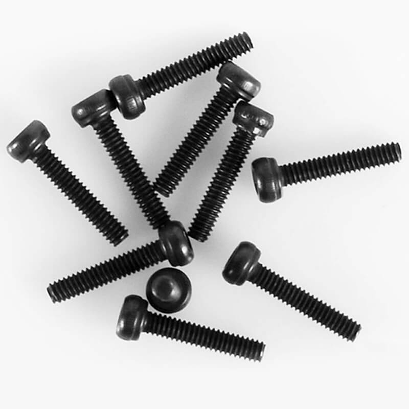 image RC4WD STEEL SOCKET HEAD CAP SCREWS M2 X 10MM (10) - Image 1