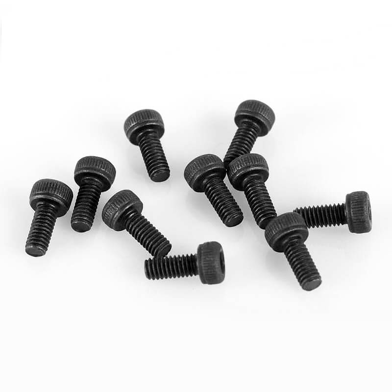 image RC4WD STEEL SOCKET HEAD CAP SCREWS M2.5 X 6MM (10) - Image 1