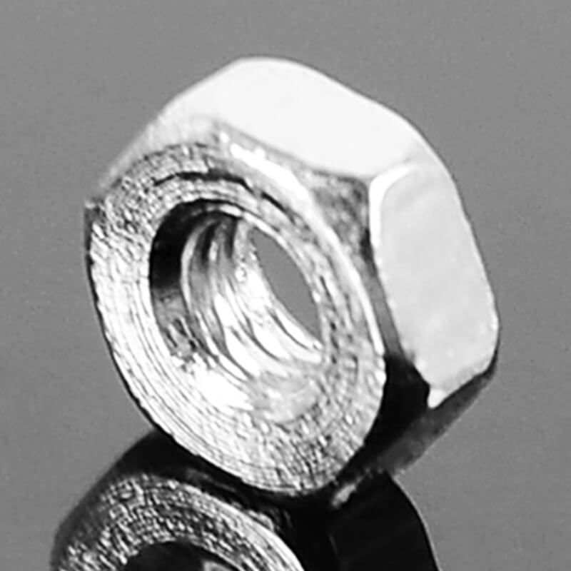 image RC4WD REGULAR M2 NUTS (SILVER) - Image 1