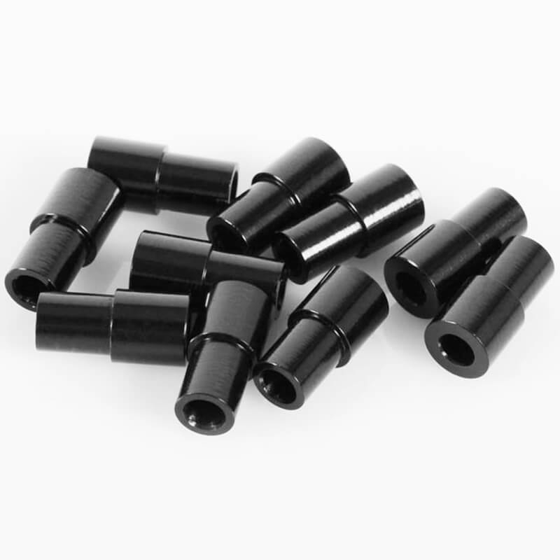 image RC4WD 12MM STEPS SPACERS (BLACK) - Image 1