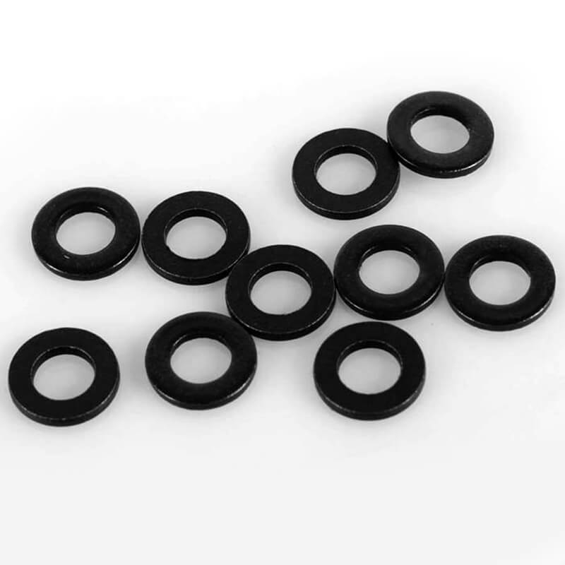 image RC4WD M3 FLAT WASHER (BLACK) - Image 1