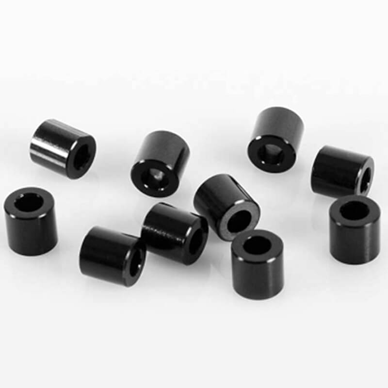 image RC4WD 6MM BLACK SPACER WITH M3 HOLE (10) - Image 1