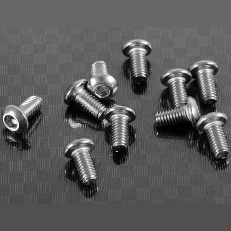 image RC4WD BUTTON HEAD CAP SCREWS M3 X 6MM (10) - Image 1