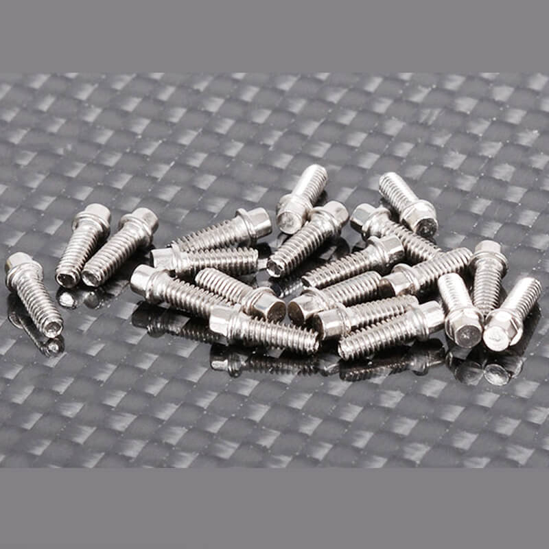 image RC4WD MINIATURE SCALE HEX BOLTS (M2 X 6MM) (SILVER) - Image 1