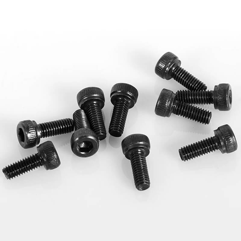 image RC4WD STEEL SOCKET HEAD CAP SCREWS M3 X 8MM (10) - Image 1