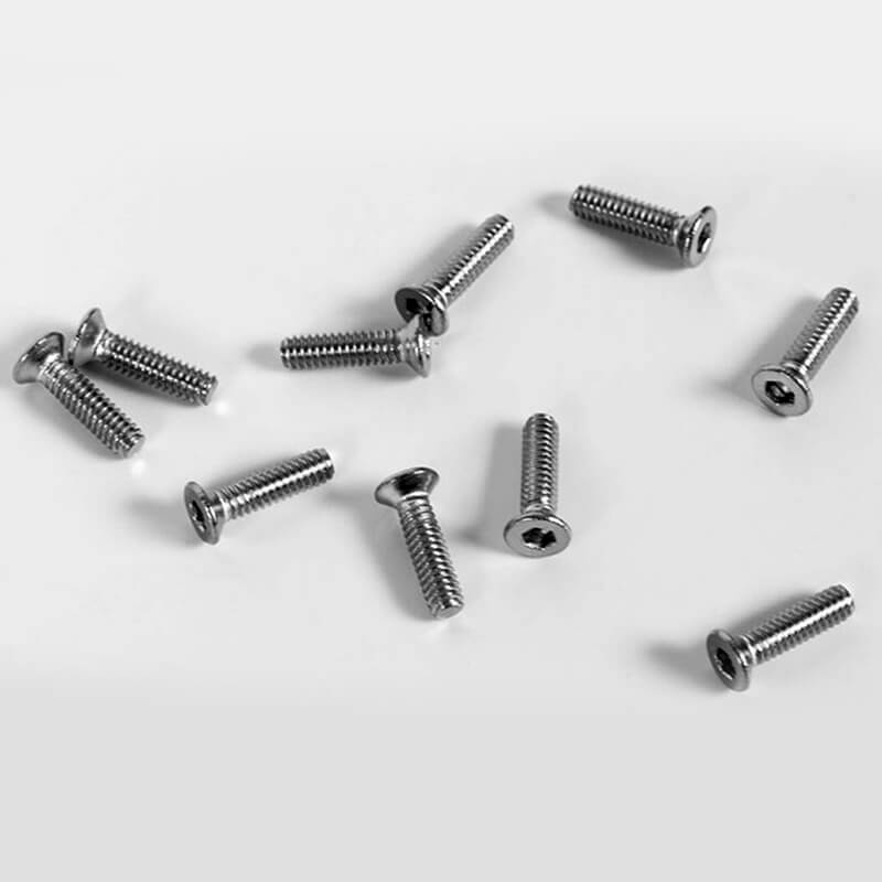 image RC4WD FLAT HEAD SOCKET CAP SCREW M2 X 8MM (10) - Image 1