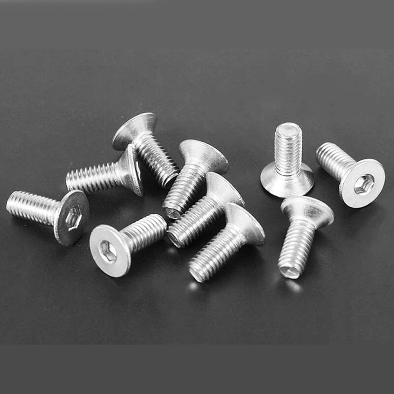 image RC4WD FLAT HEAD SOCKET CAP SCREW M3 X 8MM (10) - Image 1