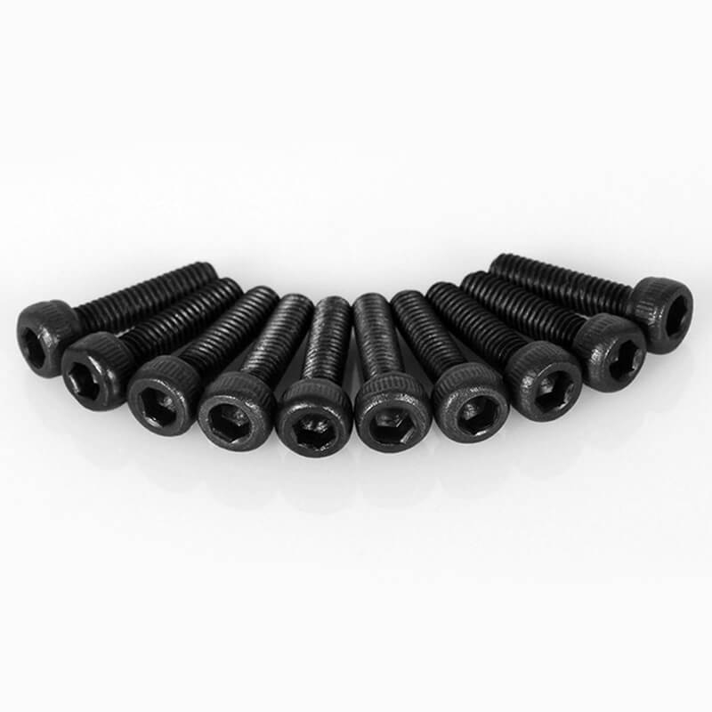 image RC4WD STEEL SOCKET HEAD CAP SCREWS M2.5 X 10MM (10) - Image 1