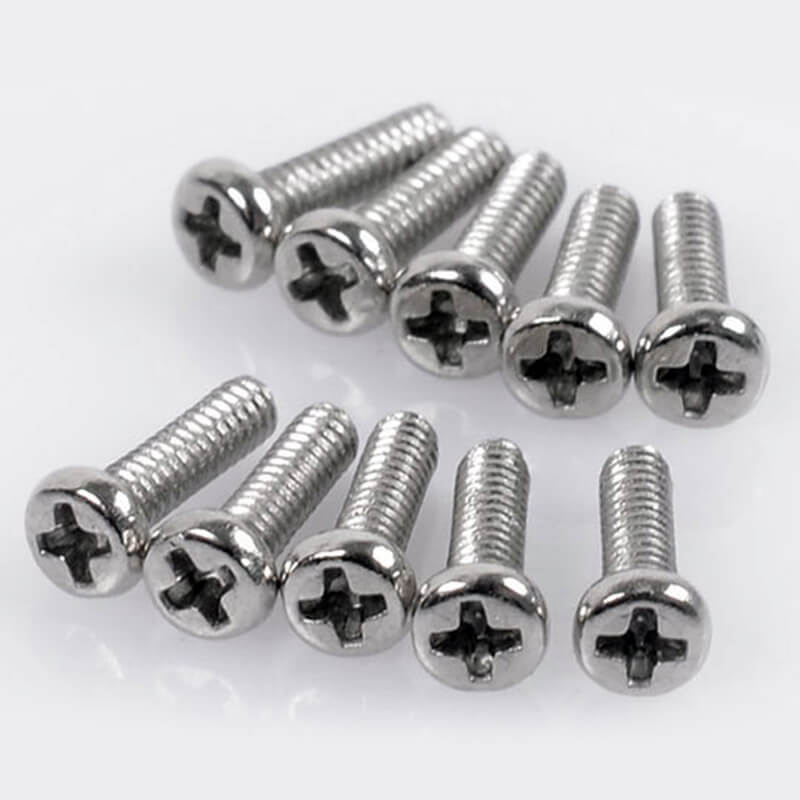 image RC4WD PHILLIPS HEAD MACHINE SCREWS M1.6 X 6MM (10) - Image 1