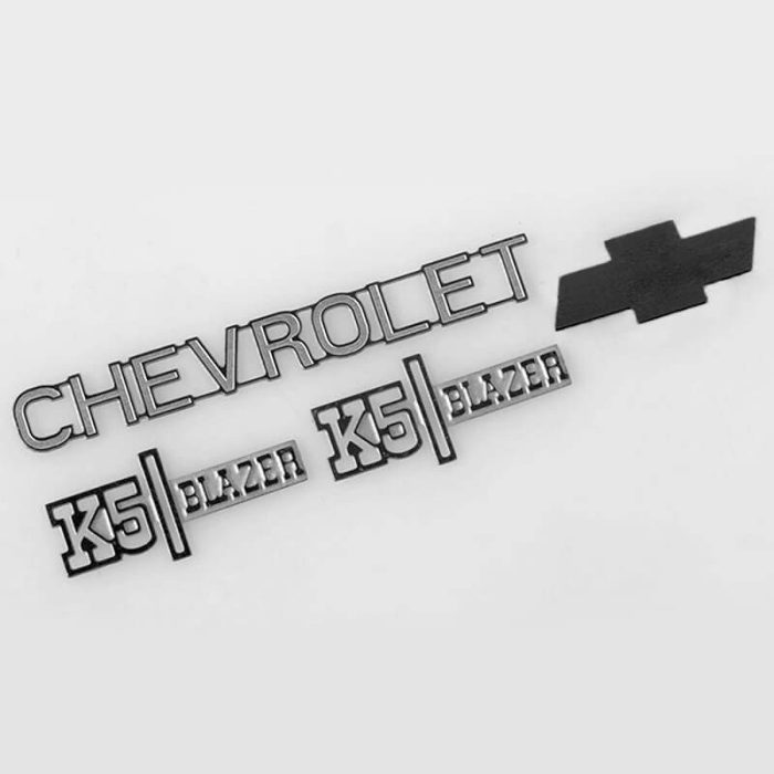 RC4WD CHEVROLET BLAZER METAL EMBLEM SET - Image 1