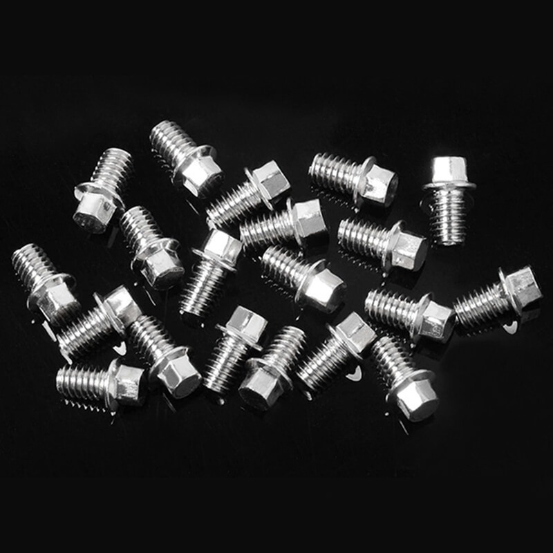 image RC4WD MINIATURE SCALE HEX BOLTS (M2.5 X 4MM) (SILVER) - Image 1