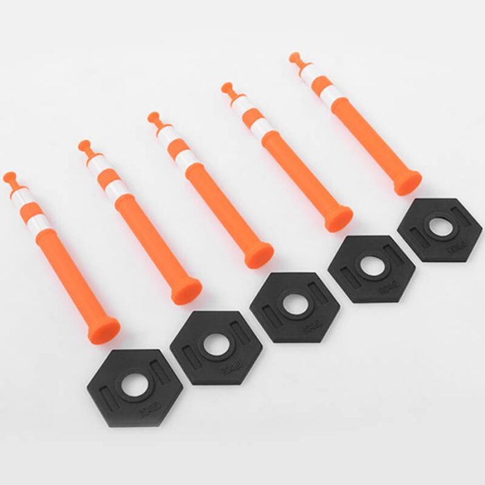 RC4WD 1/12 HIGHWAY TRAFFIC CONES - Image 1