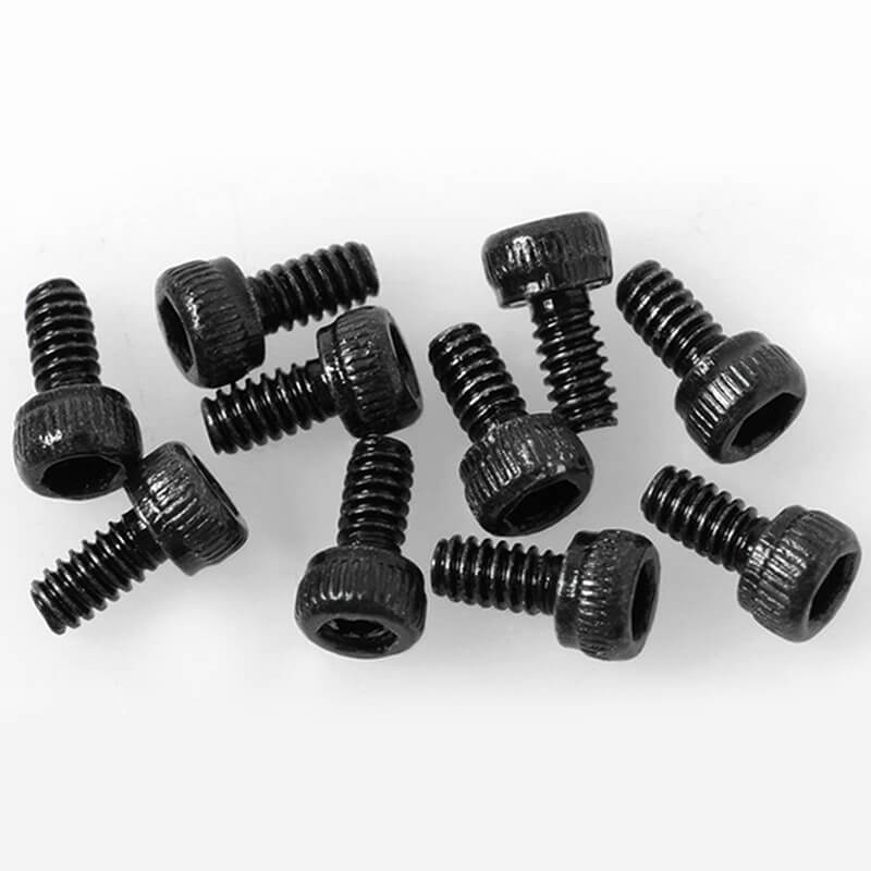 image RC4WD STEEL HEAD SOCKET CAP SCREWS M1.6 X 3MM (10) - Image 1
