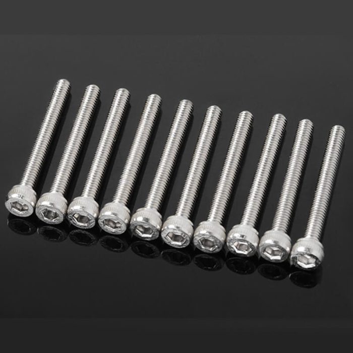 RC4WD SOCKET HEAD CAP SCREWS M2.5 X 22MM (10) - Image 1