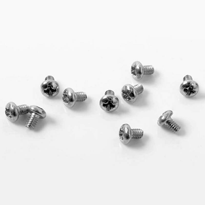 image RC4WD PHILLIPS HEAD MACHINE SCREWS M2 X 3MM (10) - Image 1