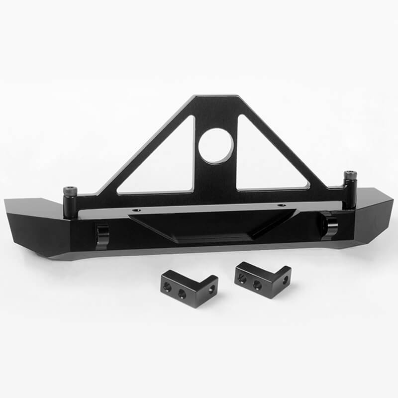 image RC4WD TOUGH ARMOR BUMPER W/tyre CARRIER FOR 1/18 GELANDE II - Image 1