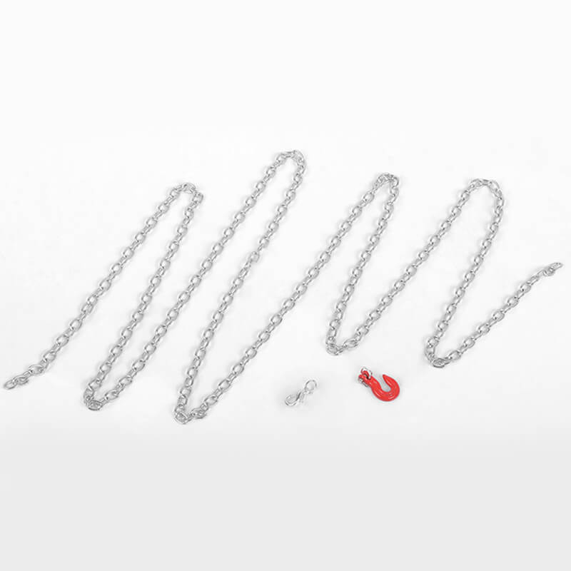 image RC4WD SCALE SILVER CHAIN ( 39"/ 1000MM) - Image 1