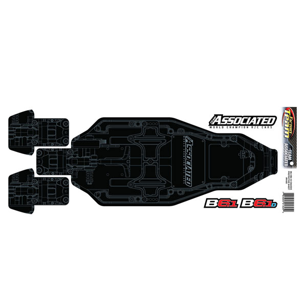 image ASSOCIATED B6.1/B6.1D FT CHASSIS PROTECTIVE SHEET - Image 1
