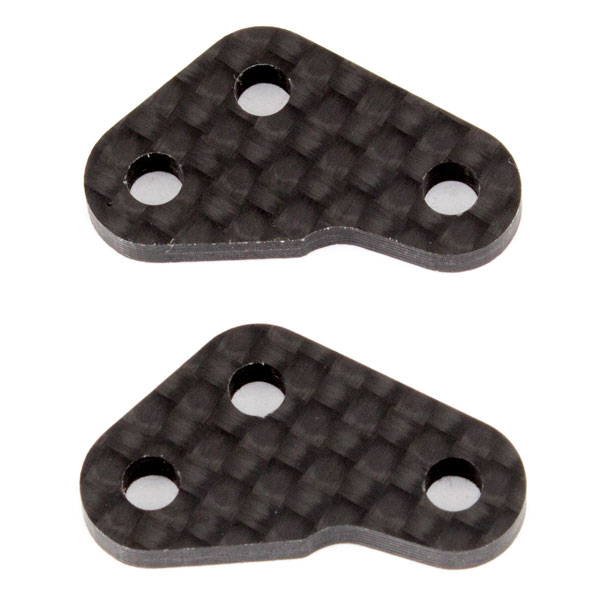 image TEAM ASSOCIATED B64 FT WC STEERING ARMS V2 GRAPHITE - Image 1