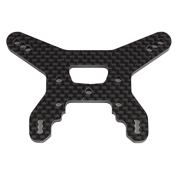 image ASSOCIATED B74.1 FT REAR SHOCK TOWER 31MM V2 CARBON FIBRE - Image 1