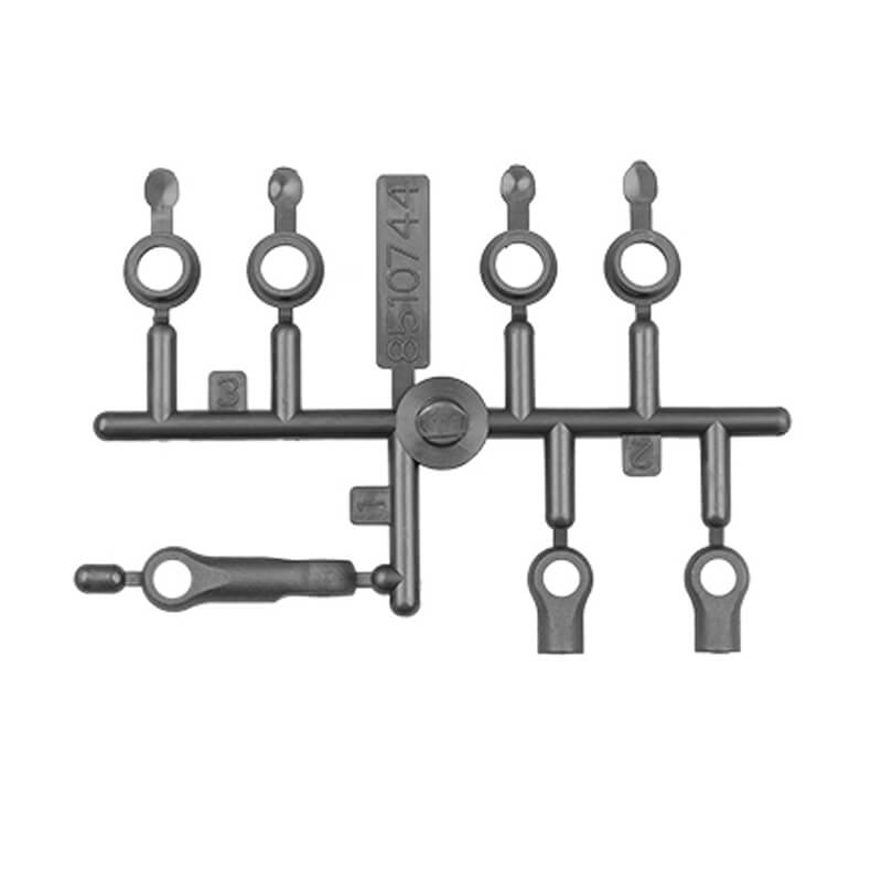 image TEAM ASSOCIATED RC10B84 STEERI NG LINKS / PIVOT BALL SOCKETS - Image 1