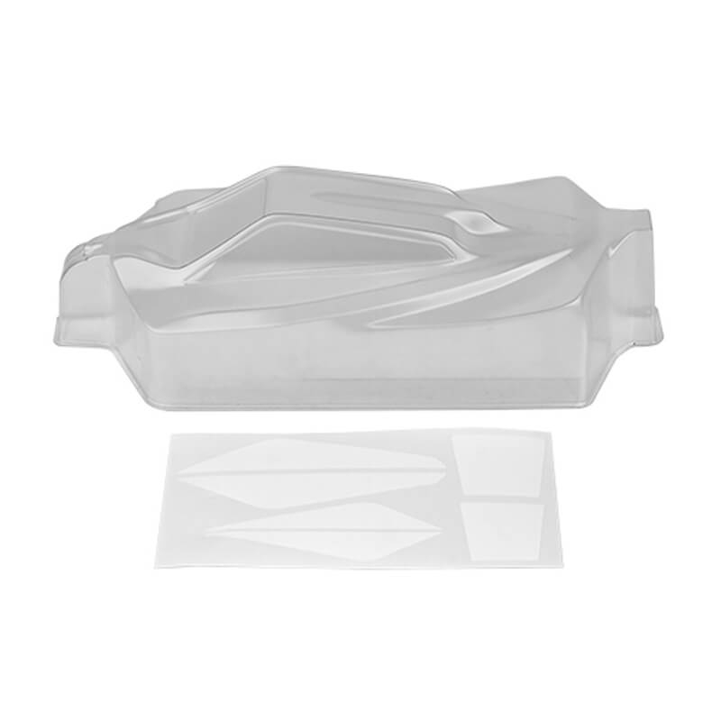 image TEAM ASSOCIATED RC10B84 FT LIGHTWEIGHT BODY, CLEAR - Image 1