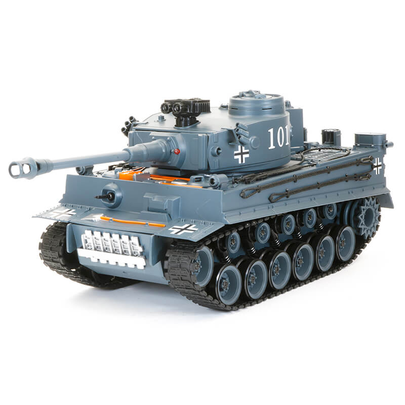 image BROTHER TANK RC TANK 1:18 GERMAN TIGER 1 GREY - Image 1