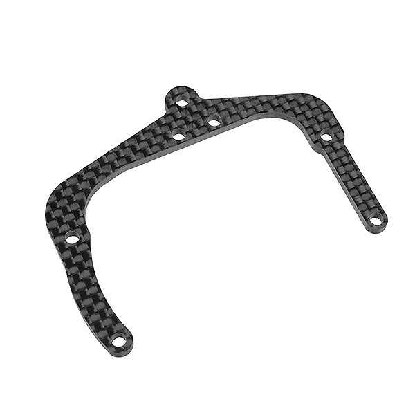 image CORALLY REAR POD UPPER PLATE FSX10 GRAPHITE 2.5MM 1 PC - Image 1