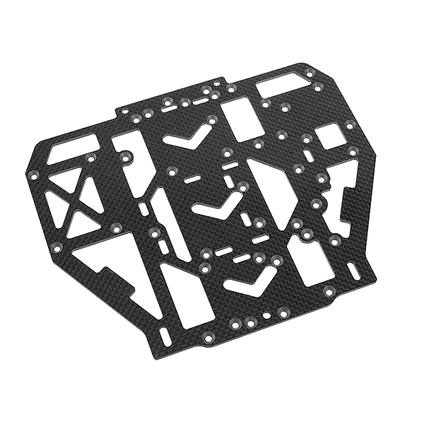 image CORALLY RADIO PLATE SSX8X 3K CARBON 1 PC - Image 1