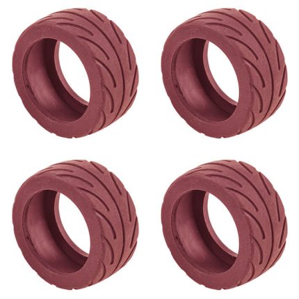 TEAM ASSOCIATED NANO SPORT RADIAL TYRES RED (4)