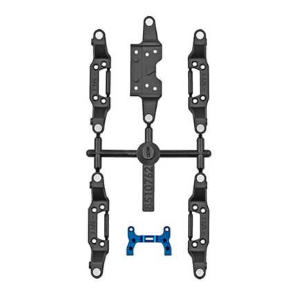 TEAM ASSOCIATED RC28R UPPER & LOWER FRONT ARM SET