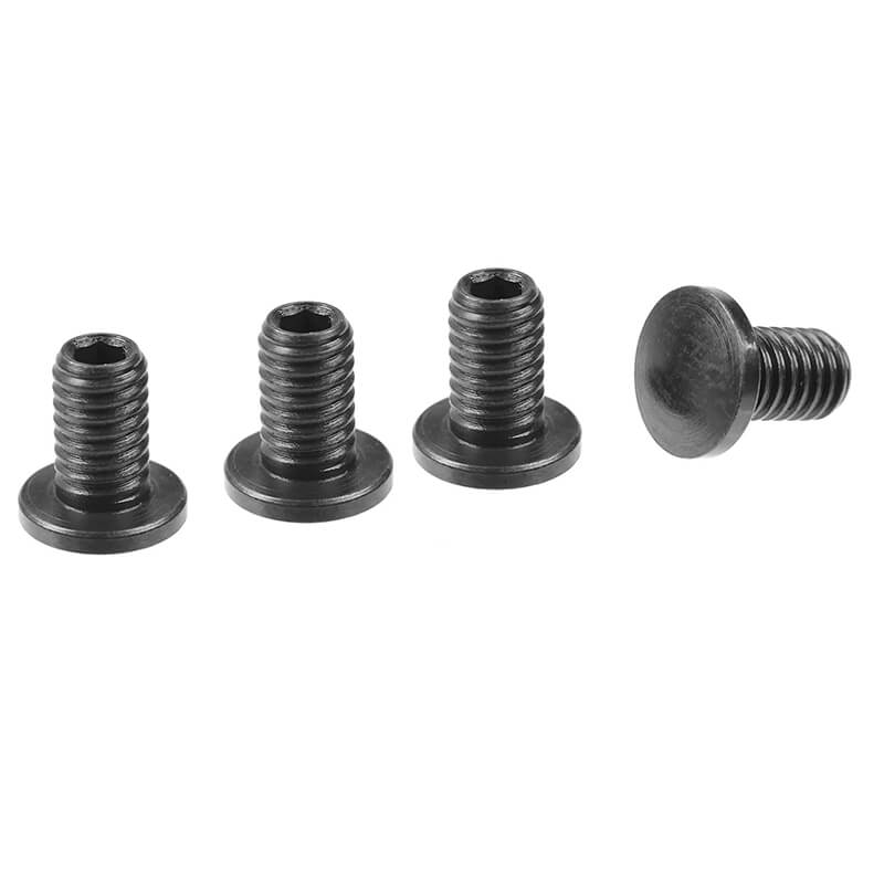 image CORALLY DROOP SCREWS WITH INNER HEX STEEL 4 PCS - Image 1