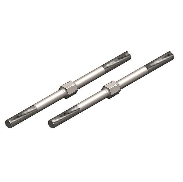 image CORALLY TURNBUCKLE M5 92MM STEEL 2 PCS - Image 1