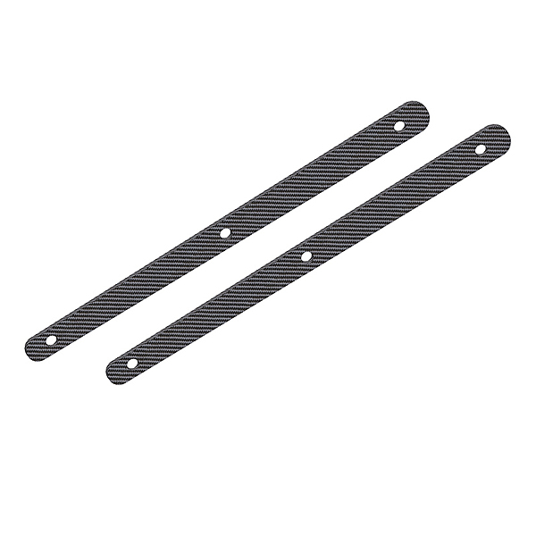 image CORALLY CHASSIS BRACE STIFFENER REAR F ITS PART C00180103 GRAPHITE 2. - Image 1