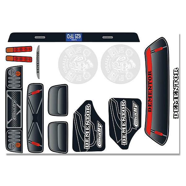 image CORALLY BODY DECAL SHEET - DEMENTOR XP 6S - Image 1