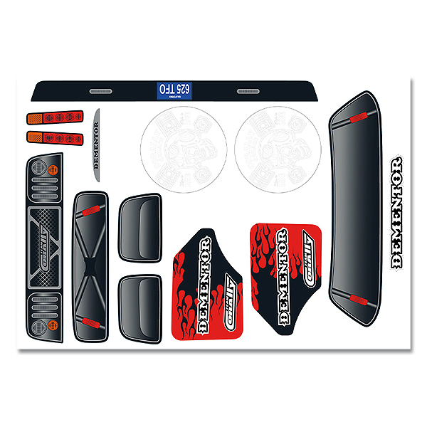 image CORALLY BODY DECAL SHEET - DEMENTOR XP 6S 2021 - Image 1