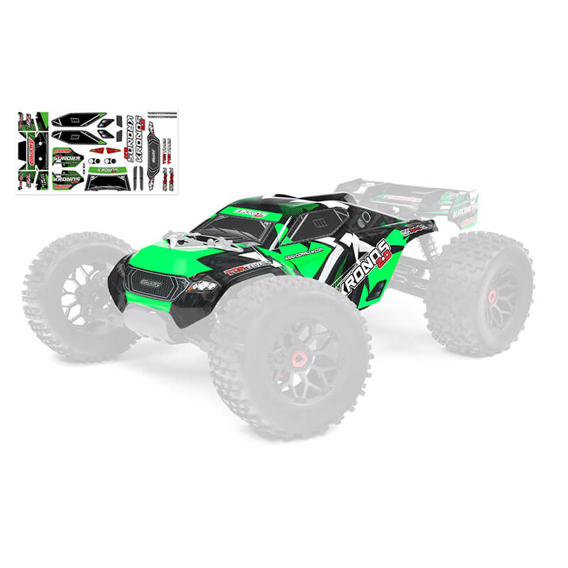 image CORALLY POLYCARBONATE BODY KRO NOS XP 6S 2.0 2024 PAINTED CUT - Image 1