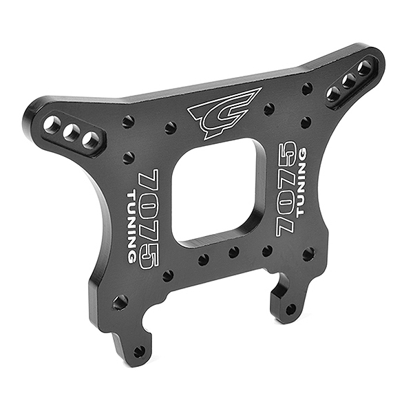 image CORALLY SHOCK TOWER XTR FRONT 7075 ALUMINIUM 5MM BLACK - Image 1