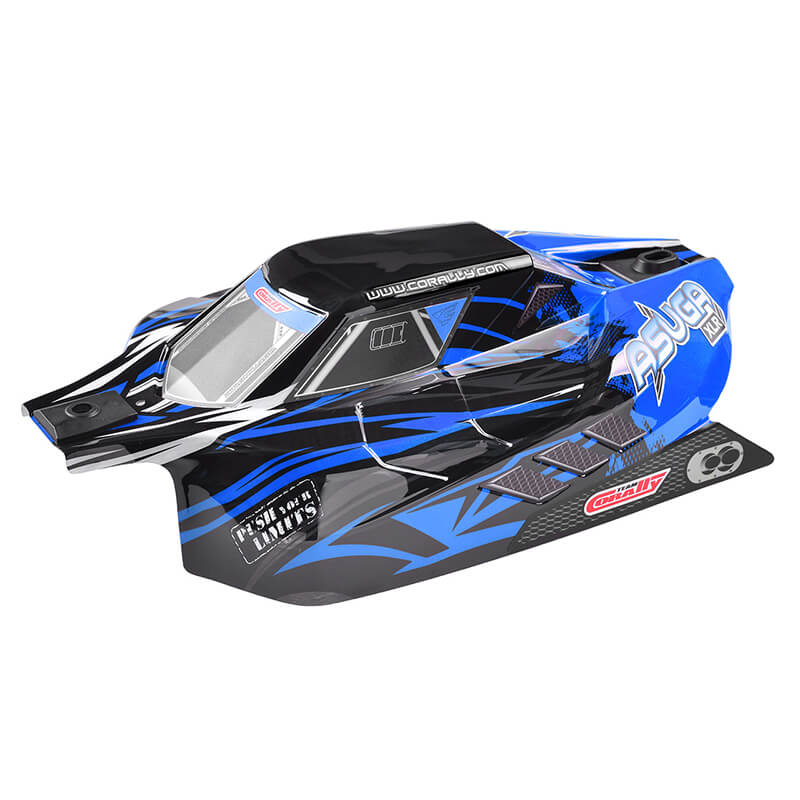 image CORALLY POLYCARBONATE BODY ASUGA XLR PAINTED BLUE CUT 1 PC - Image 1