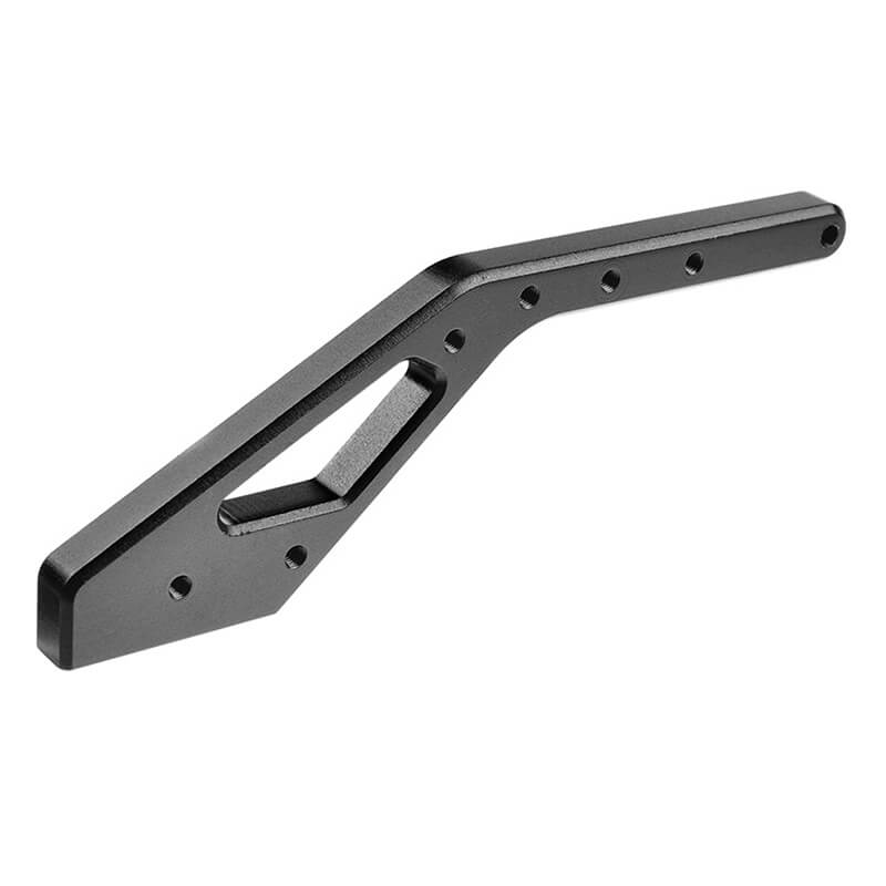 image CORALLY CHASSIS BRACE ASUGA XLR REAR SWISS MADE 7075 T6 3MM HARD ANODISED BLACK - Image 1