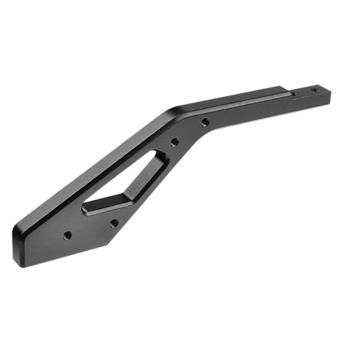 CORALLY CHASSIS BRACE ASUGA XLR FRONT SWISS MADE 7075 T6 3MM HARD ANODISED BLACK - Image 1