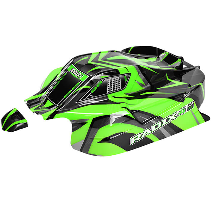 image CORALLY POLYCARBONATE BODY RADIX 4 XP PAINTED CUT 1 PC - Image 1