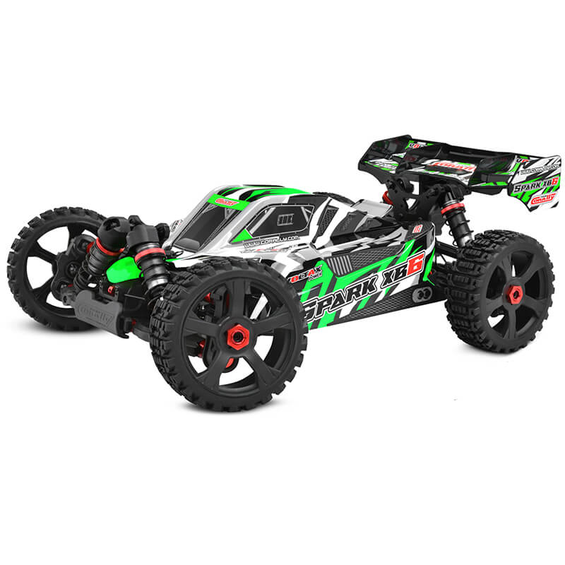 image CORALLY SPARK XB6 6S BRUSHLESS BASHER BUGGY RTR - GREEN - Image 1