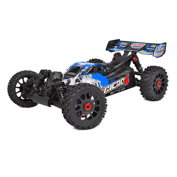 CORALLY SYNCRO-4 BRUSHLESS 4S 4WD BASHER BUGGY RTR - BLUE - Image 1
