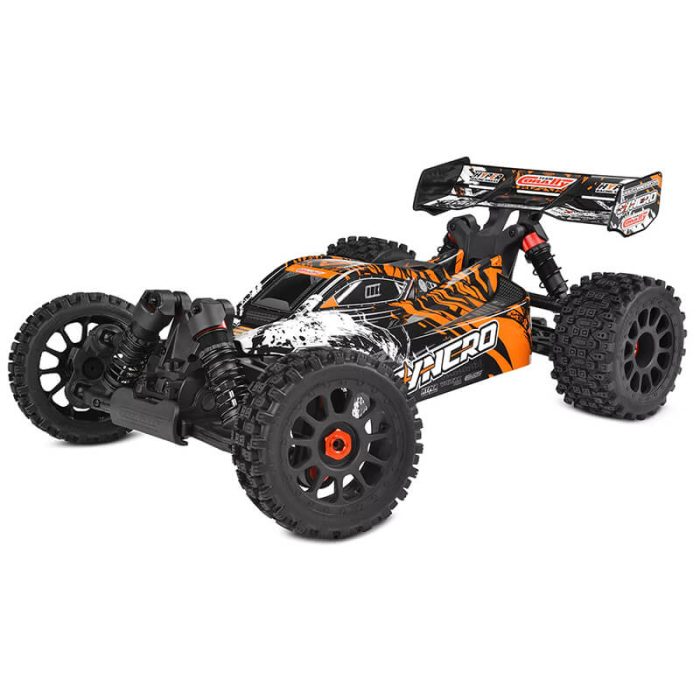 CORALLY SYNCRO-2 1/8 BRUSHLESS 3-4S 2WD BASHER BUGGY RTR - ORANGE - Image 1