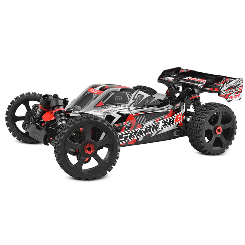 image CORALLY SPARK XB6 6S BRUSHLESS BASHER BUGGY ROLLER - RED - Image 1