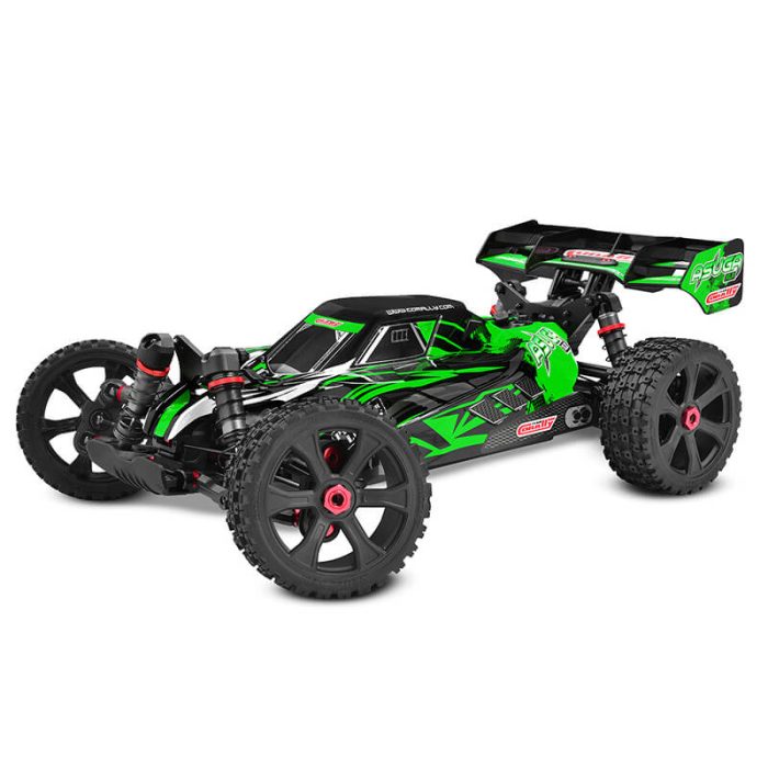 CORALLY ASUGA XLR 6S ROLLER BUGGY CHASSIS - GREEN - Image 1