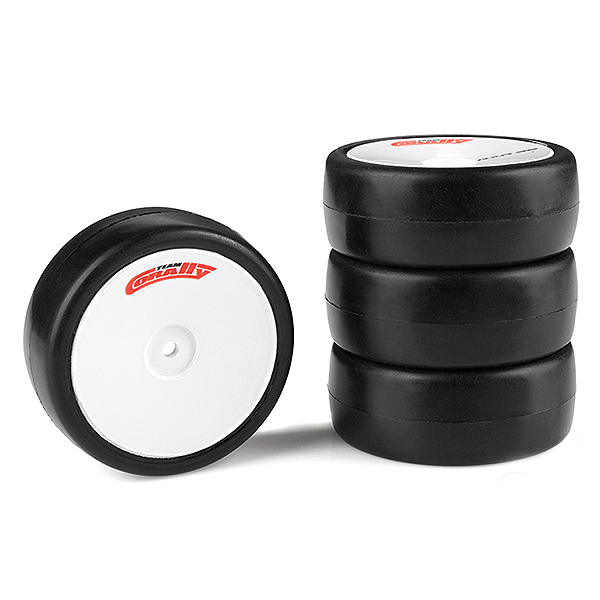 image CORALLY ATTACK RXC V2 RUBBER TYRES 1/10 EP TOURING 36 SHORE CARPET 4PCS - Image 1