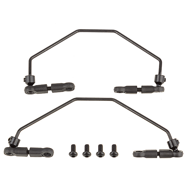 image TEAM ASSOCIATED RIVAL MT10 FRONT ANTI-ROLL BAR SET - Image 1